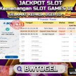 BUKTI JACKPOT SLOT CASH SPIN TERPERCAYA DI INDONESIA TGL 01-07-2024