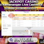 BUKTI JACKPOT LIVE CASINO BACCARAT A TERPERCAYA DI INDONESIA TGL 21-08-2024