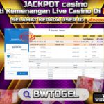 BUKTI JACKPOT CASINO PP LIVE MEGAWHEEL TERPERCAYA DI INDONESIA TGL 04-09-2024