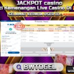 BUKTI JACKPOT CASINO PP LIVE BACCARAT A TERPERCAYA DI INDONESIA TGL 07-09-2024